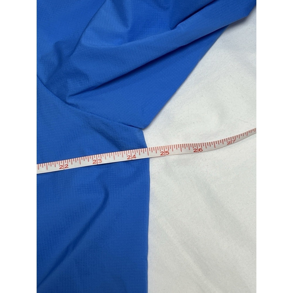 Nike Windbreaker Jacket Men's Large L Blue Lightweight Running Active Reflective - Picture 9 of 12